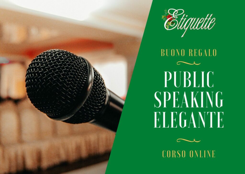 Buono Regalo “Public Speaking Elegante”